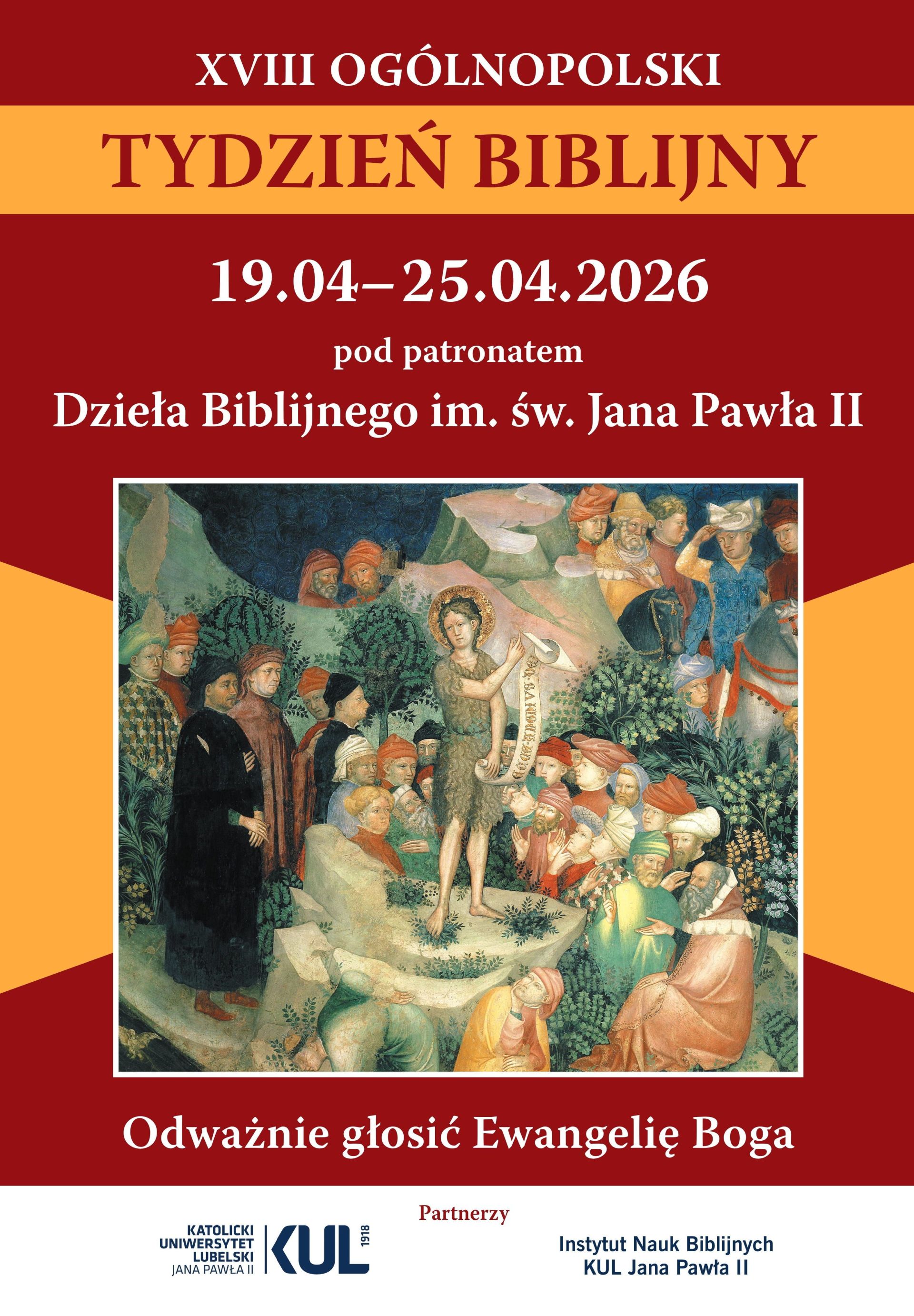 Przeżywamy Tydzień Biblijny